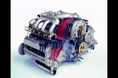 Porsche 959 Biturbo engine